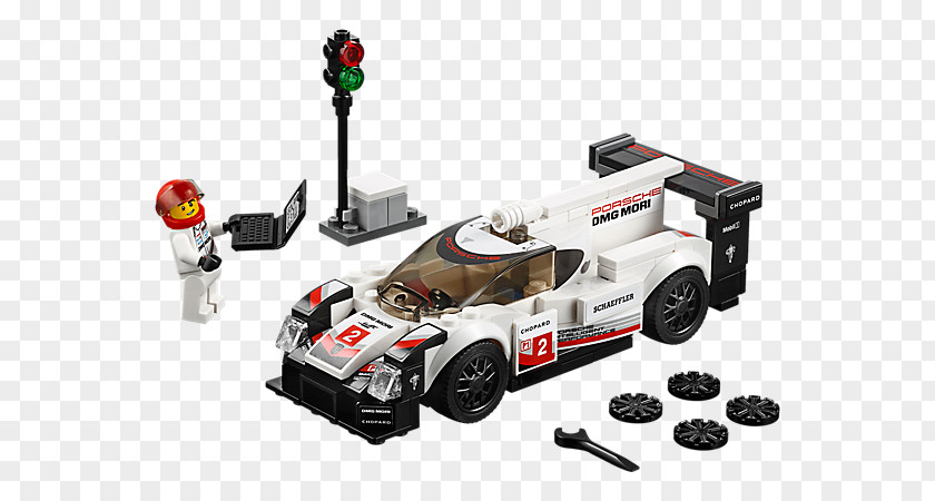 Lego Speed Champions Porche LEGO 75876 Porsche 919 Hybrid And 917K Pit Lane Car PNG