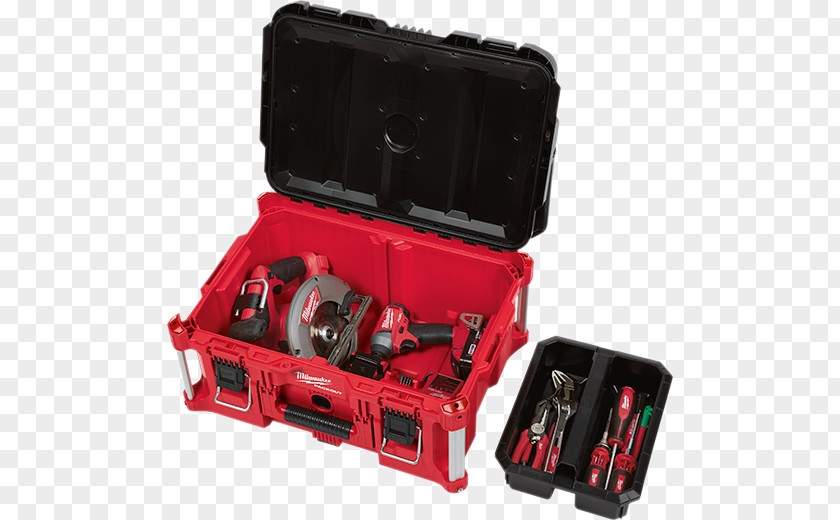 Power Tool Organizer Milwaukee 48-22-8425 PACKOUT Large Box 22 In. Packout Modular Storage System 48-22-8424 48-22-8426 Rolling PNG