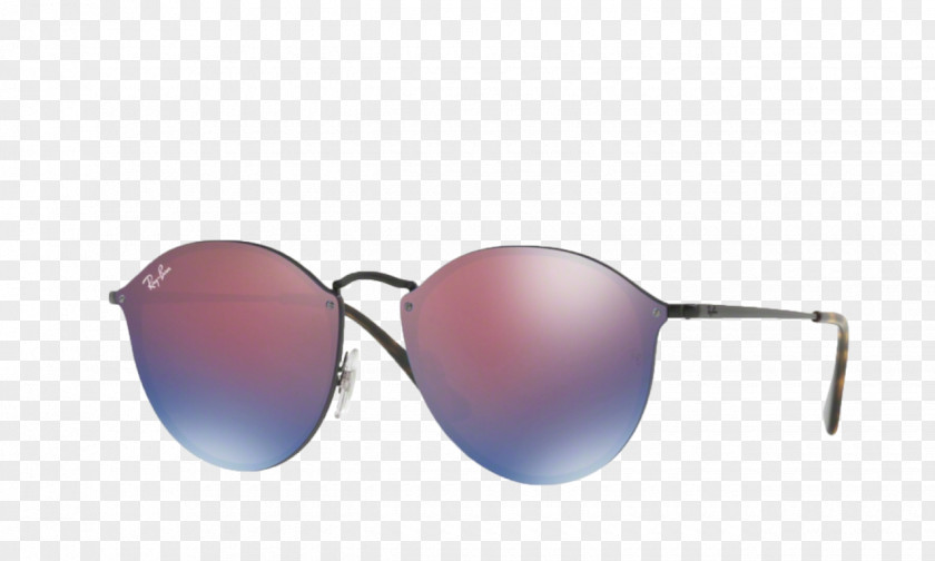 Ray Ban Ray-Ban Blaze Round Mirrored Sunglasses Clubmaster PNG