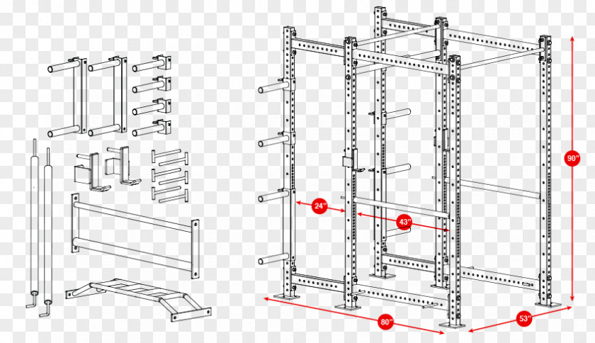 Gym Squats Engineering Line Machine Angle PNG