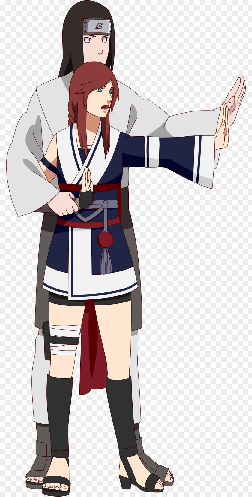 Neji DeviantArt Fan Fiction Flower Naruto Costume PNG