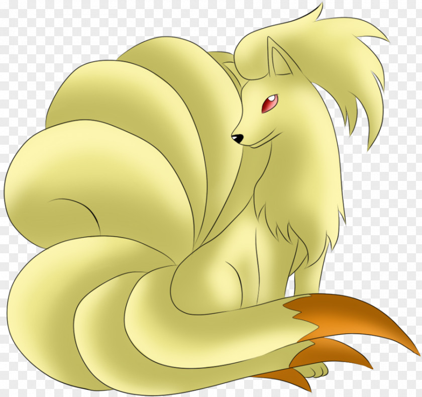 Nine Tails Ninetales Fan Art DeviantArt PNG