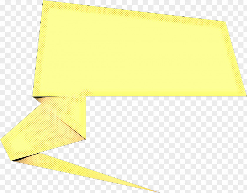 Paper Postit Note Yellow Background PNG