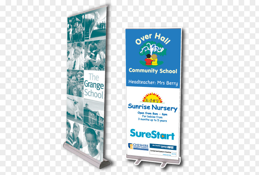Roll Up Banners Brand Display Advertising Web Banner PNG
