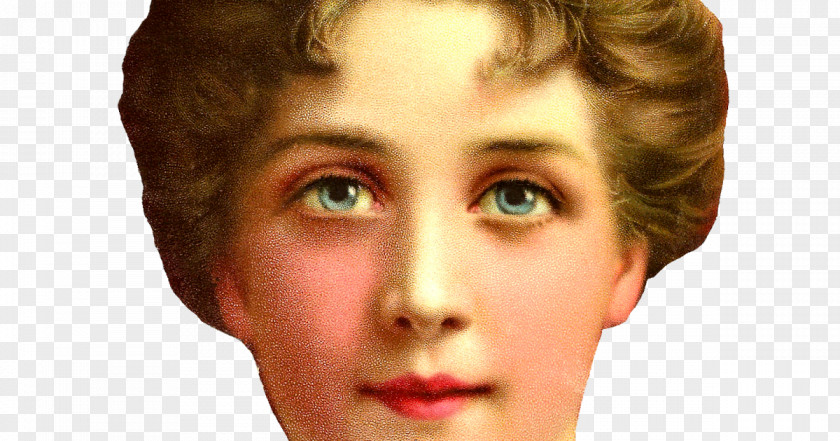 Victorian Woman Eyebrow Beauty Cheek Eyelash Chin PNG