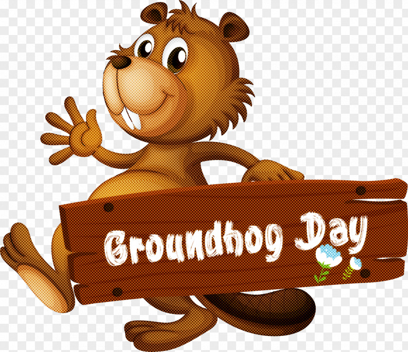 Groundhog Day Happy PNG