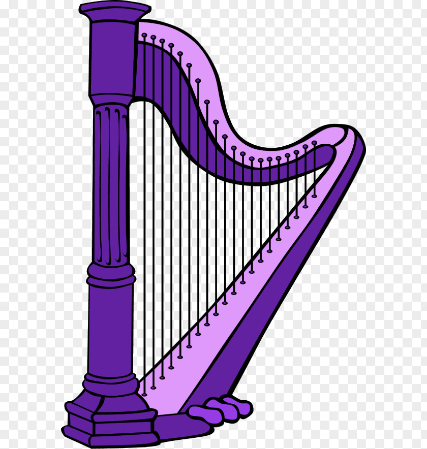 Oboe Clipart Celtic Harp Clip Art PNG