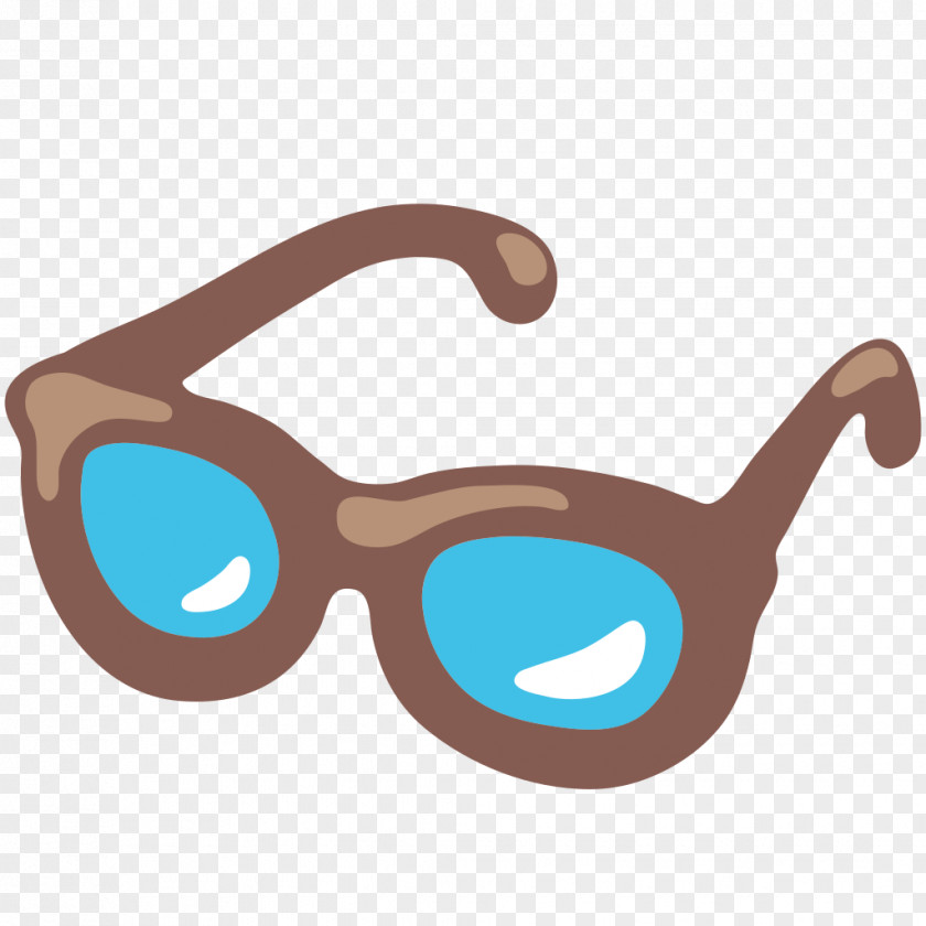 Sunglasses Emoji Goggles Blue Personal Protective Equipment PNG