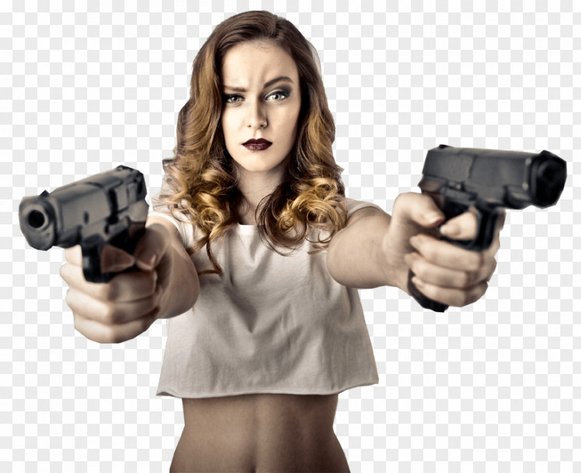 Woman Firearm Stock Photography Gun Pistol PNG