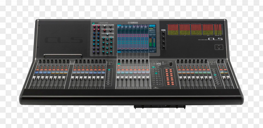 Yamaha Nvx 155 Audio Mixers Digital Mixing Console CL5 Sound Reinforcement System Live PNG