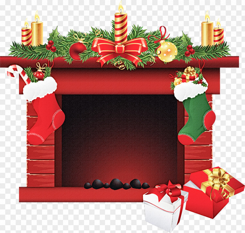 Christmas Eve Plant Decoration PNG