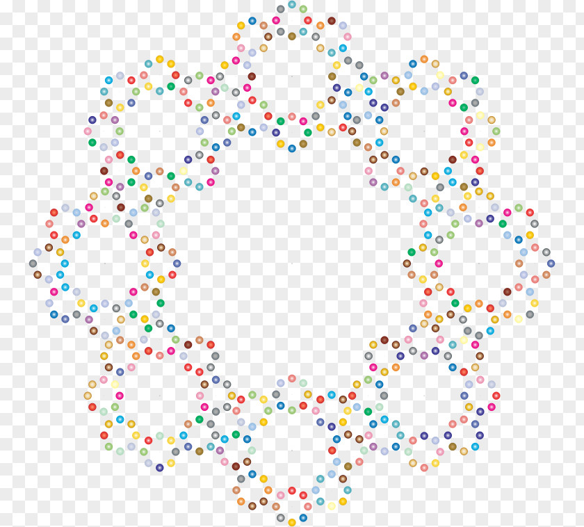 Decorative Pattern Colorful Circle Clip Art PNG