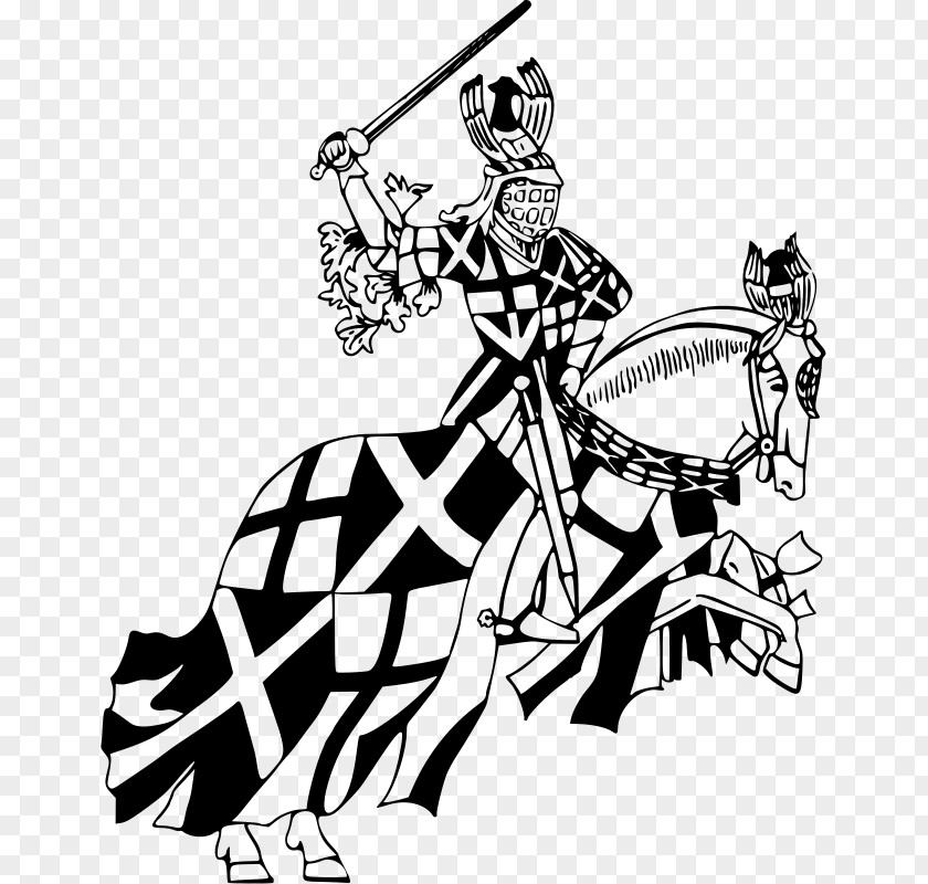 Knight Horse Equestrian Clip Art PNG