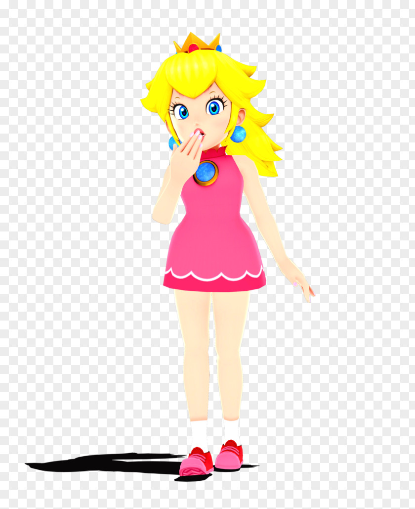 Peach Princess Mario Tennis Open Power PNG