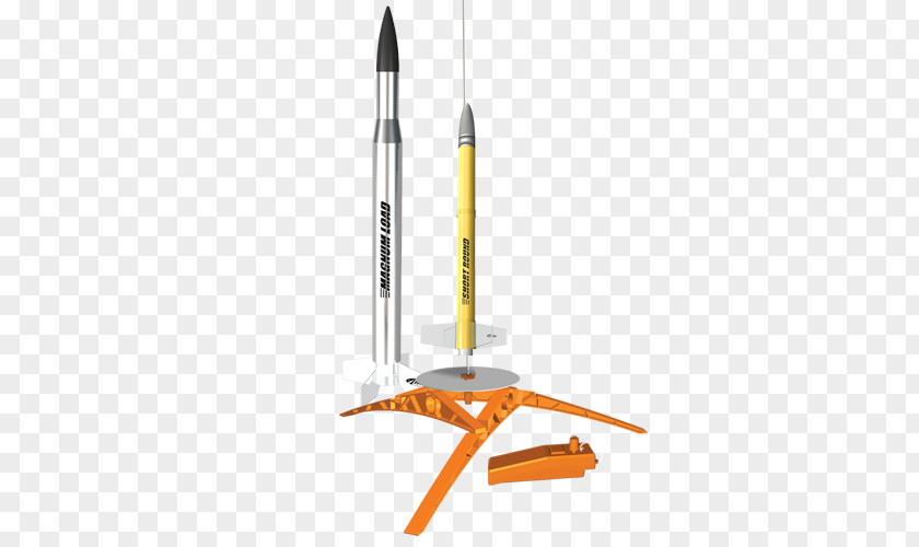 Rocket Model Estes Industries Launch TanDEM-X PNG