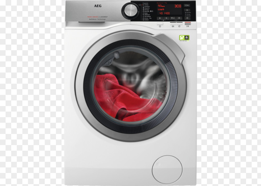 Washing Machines Clothes Dryer Home Appliance AEG Combo Washer PNG