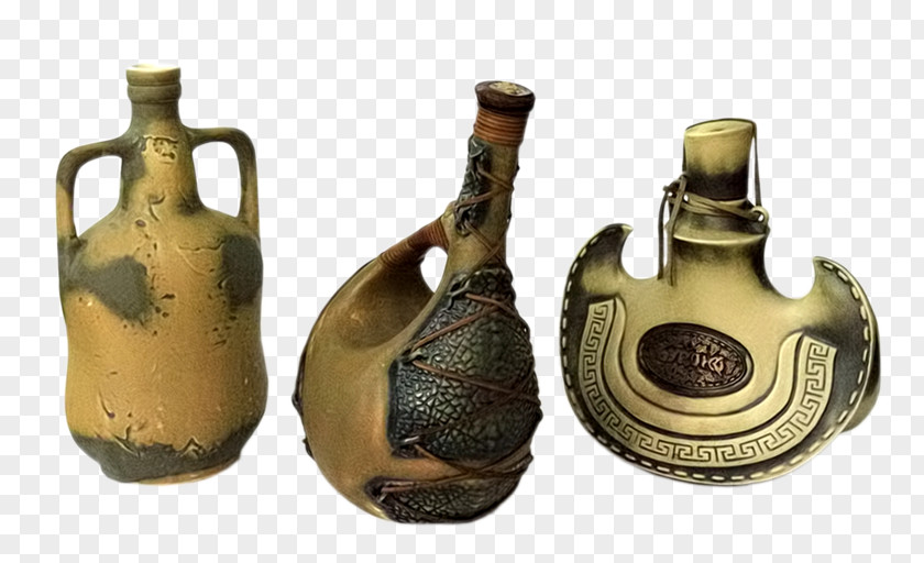 Ceramic Product Clay Pottery Material Bottle PNG