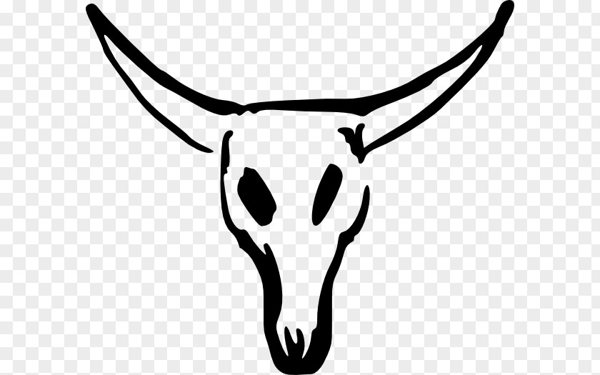Deer Skull Stencil Texas Longhorn Clip Art PNG