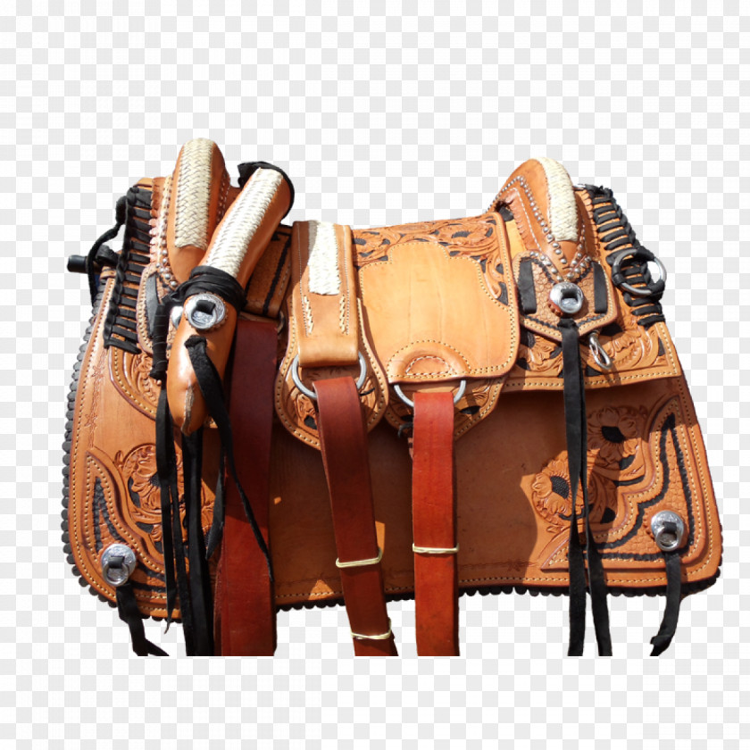 Horse Harnesses Saddle Leather Handbag PNG