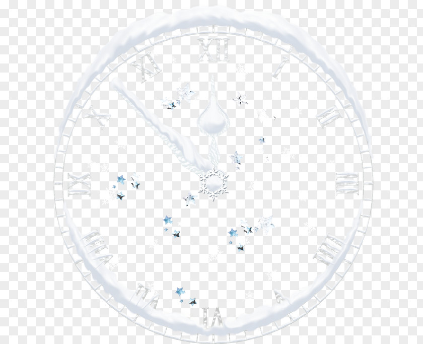 Ice Christmas Bell Circle Area Pattern PNG
