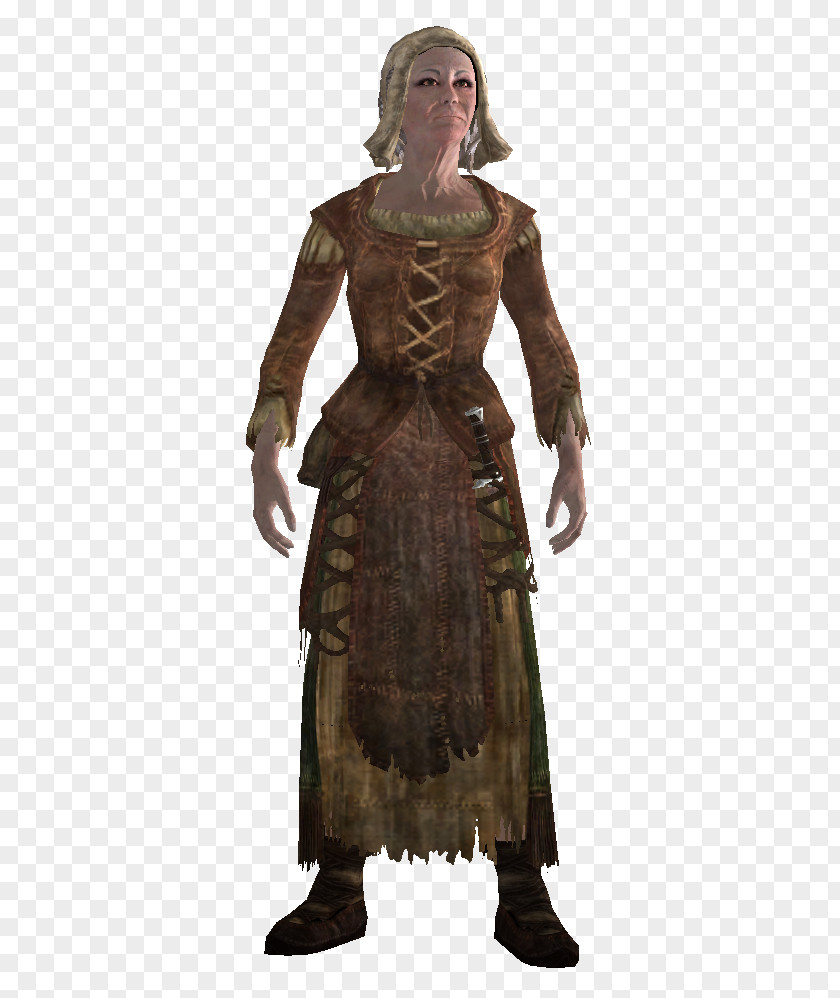 Robe Middle Ages Costume Design PNG