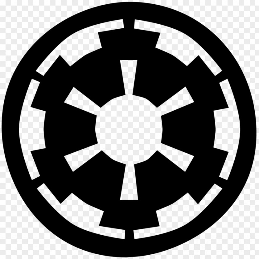 Star Wars Galactic Empire Logo Decal Palpatine PNG