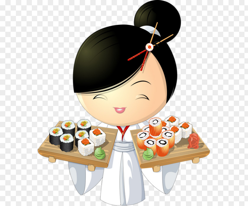 Sushi Japanese Cuisine Royalty-free Clip Art PNG