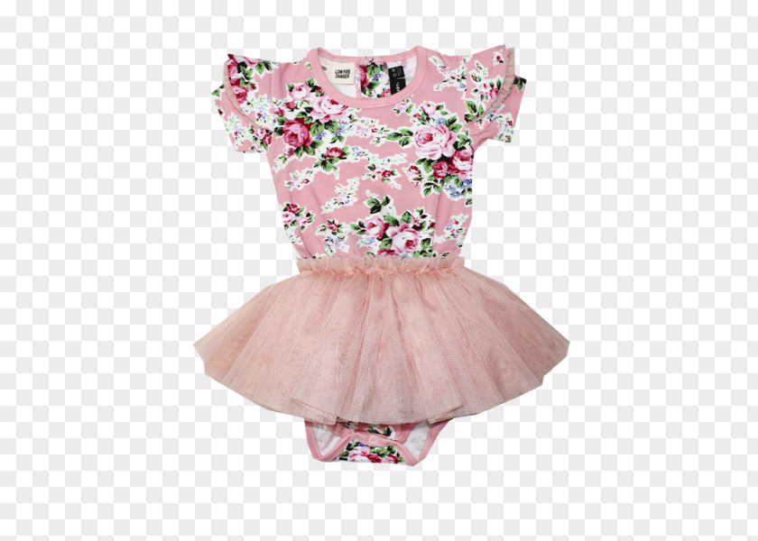 Baby Dress Sleeve Dance Pink M PNG