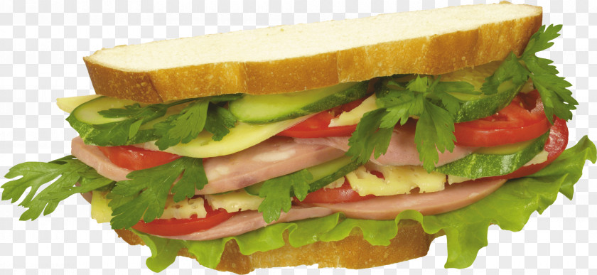 Bacon Sausage Sandwich Hamburger Ham And Cheese Breakfast PNG