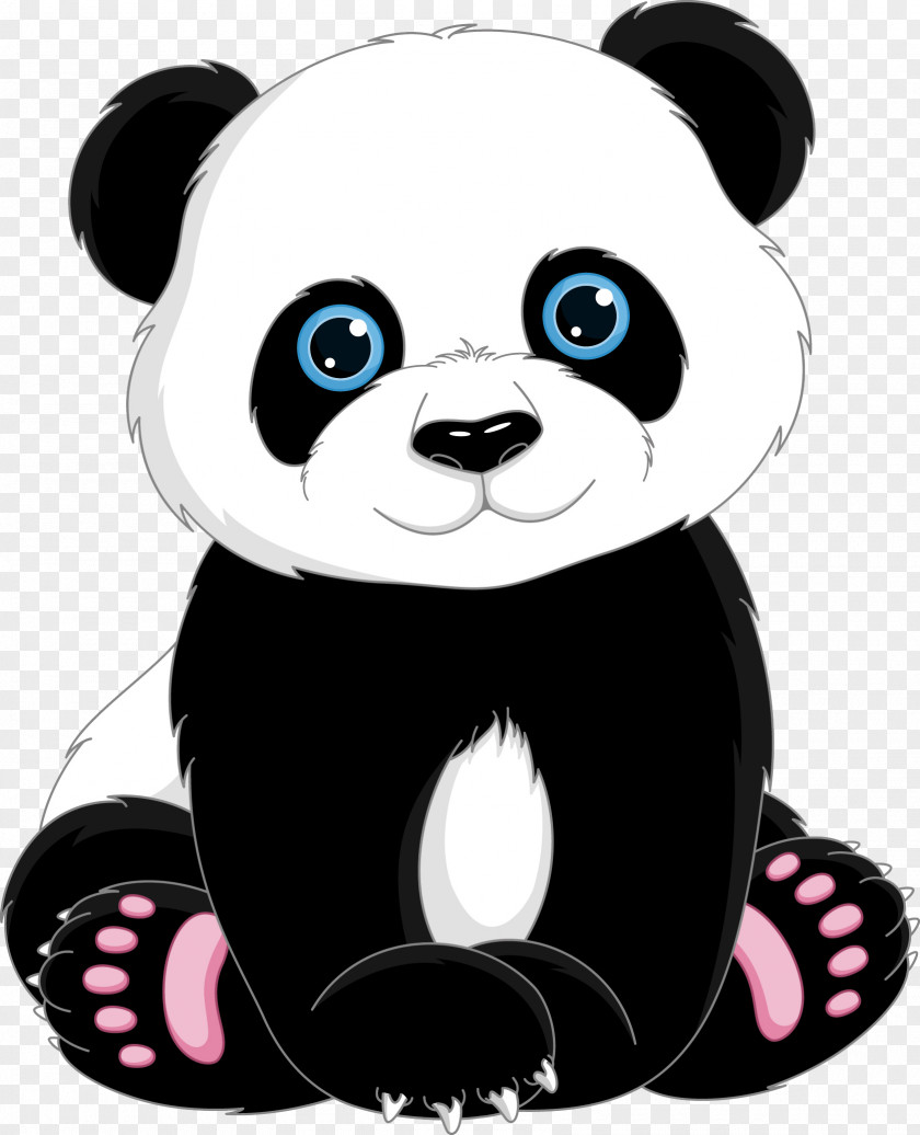 Cute Cartoon Panda Giant T-shirt Cuteness Clip Art PNG