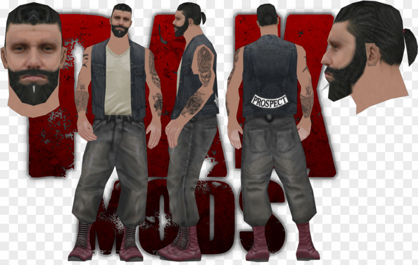 Joey Spiotto Grand Theft Auto: San Andreas Clothing GTA Credit Solutions Services Ltd. Mod Los Santos PNG