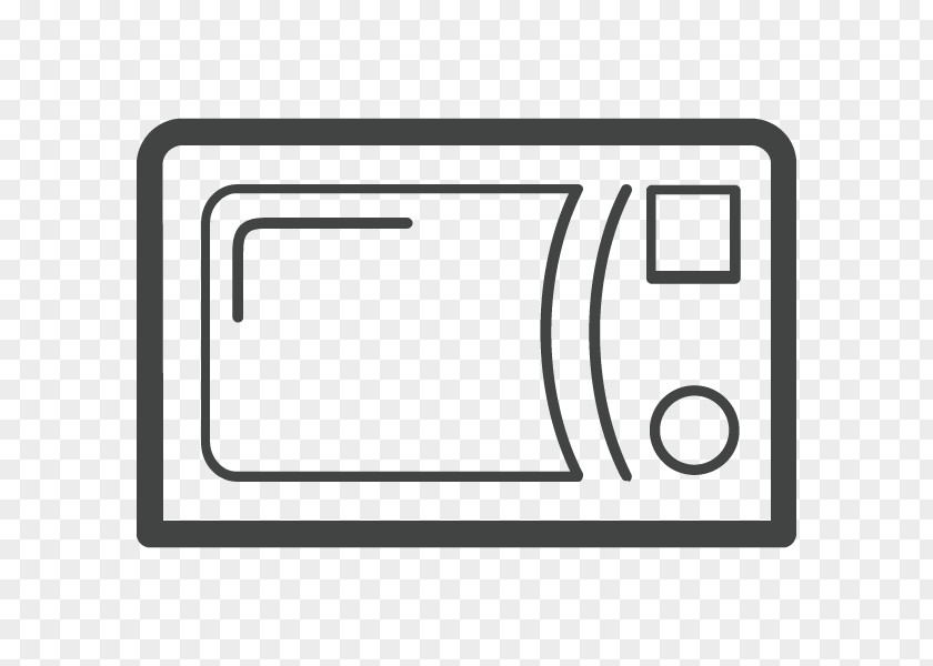 Microwave Rectangle Area Line PNG