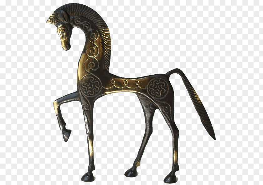 Ancient Horse Greece Bronze Sculpture Equestrian Statue PNG