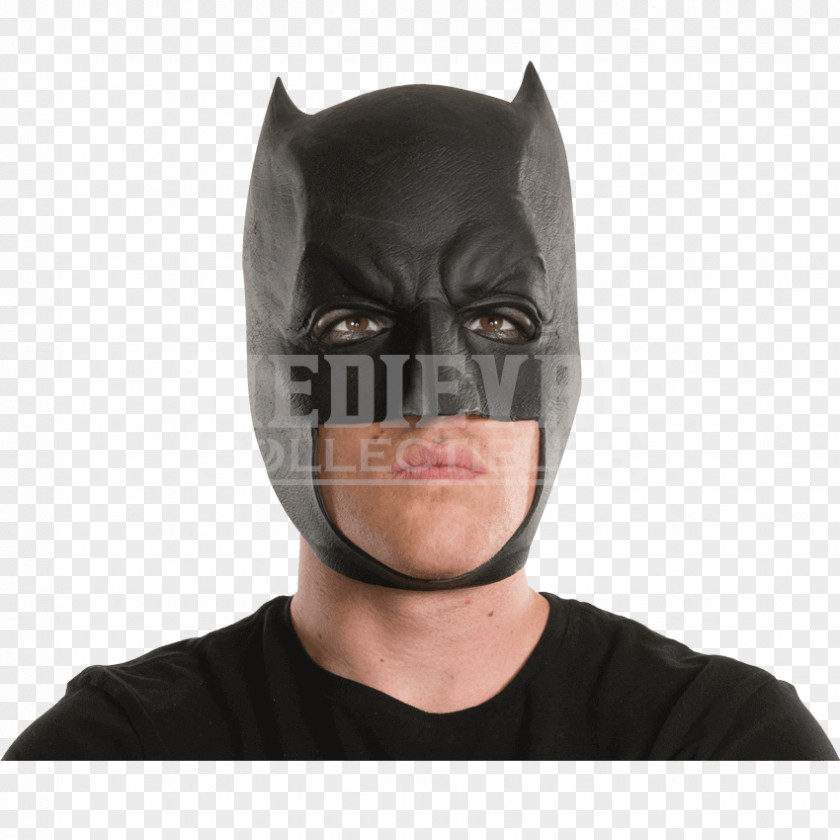 Batman Latex Mask Superman Character PNG