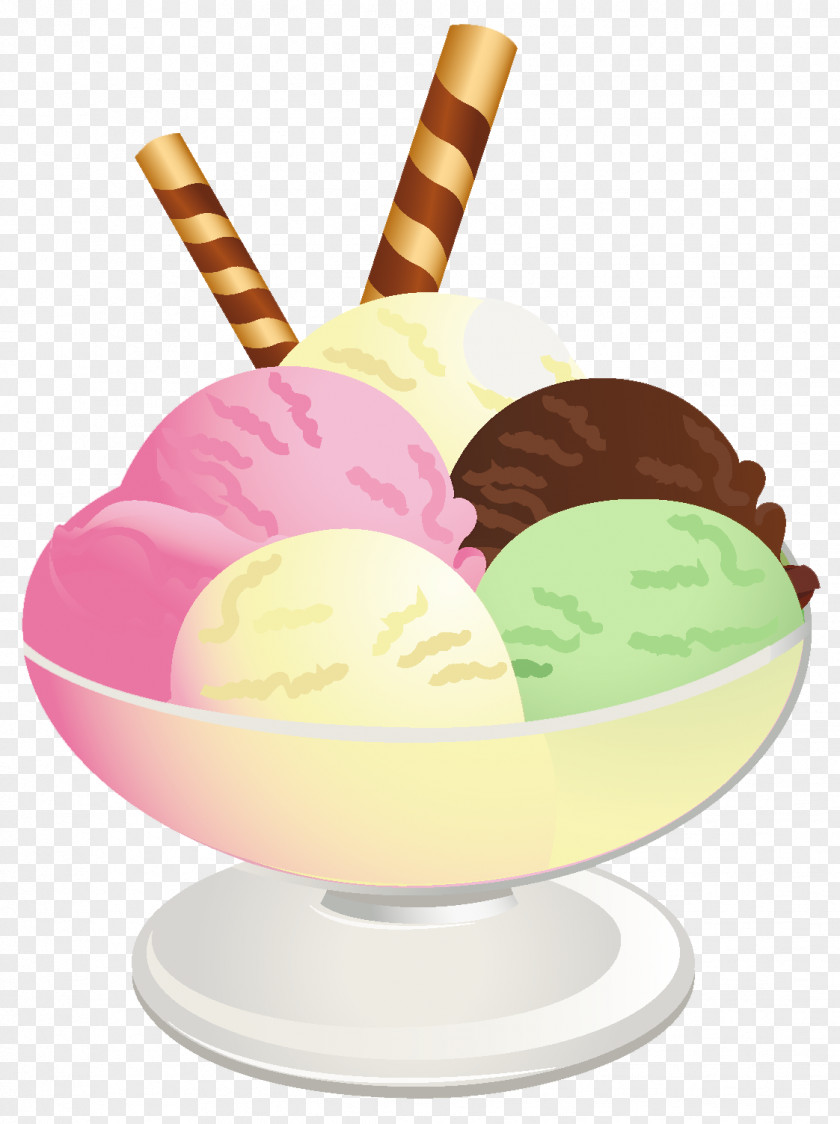 Desserts Chocolate Ice Cream Sundae Cupcake PNG