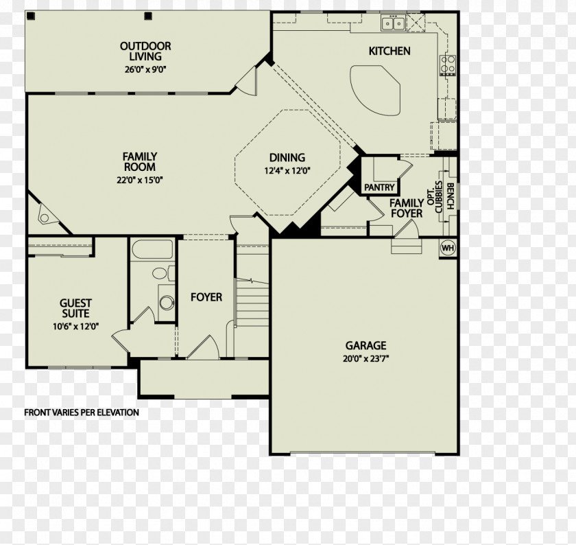 Real Estate Floor Plan Bonus Room Suite PNG