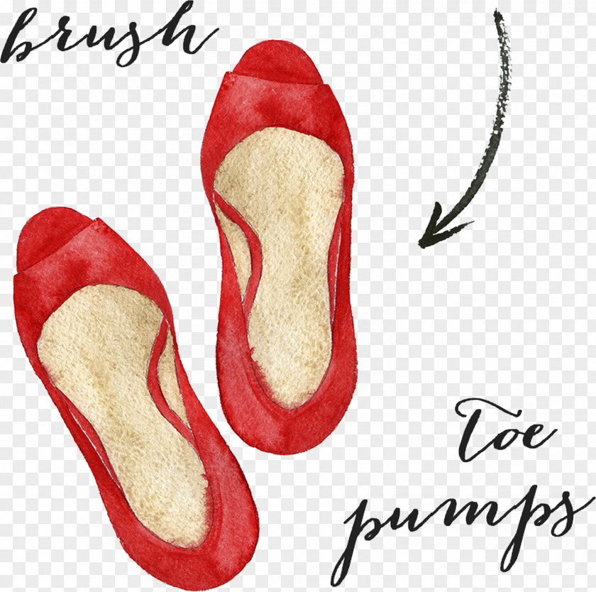 Red Shoes Clipping Path Image Editing Photo Manipulation PNG