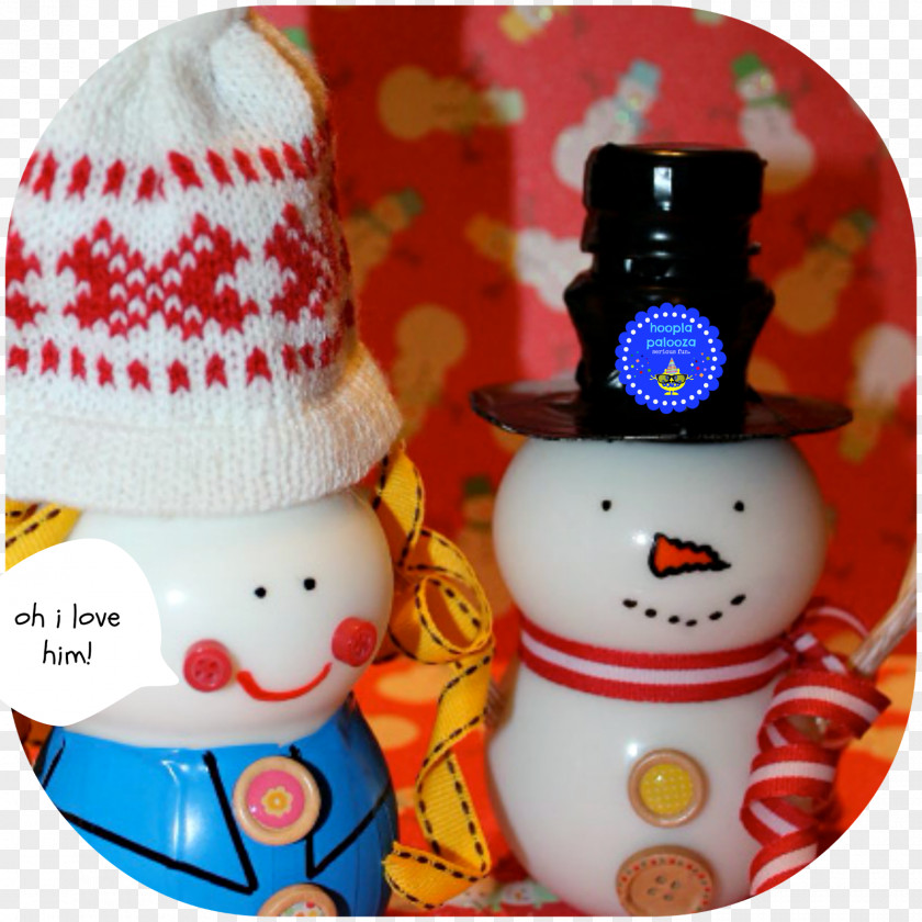 Snowman Bottle Winter Pomegranate Juice Drink PNG