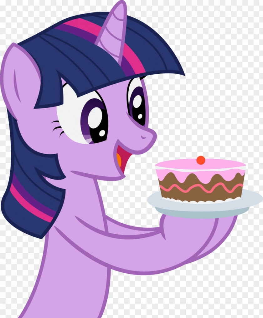 Twilight Sparkle Birthday Cake Pony Frosting & Icing PNG