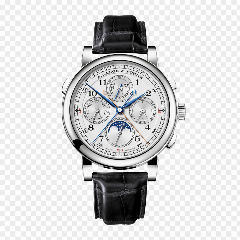 Watch Perpetual Calendar A. Lange & Söhne Annual Double Chronograph PNG