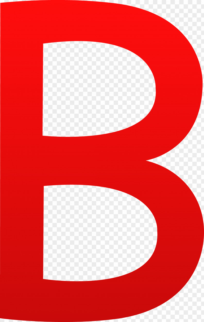 B Letter Clip Art PNG