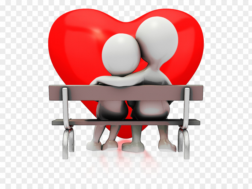 Chair Furniture Meter Heart M-095 PNG