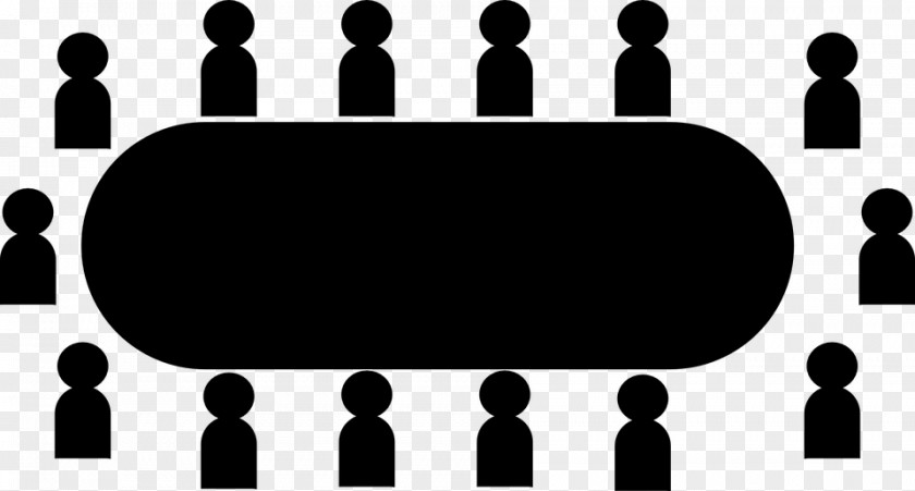 Crowd Silhouette Group Of People Background PNG