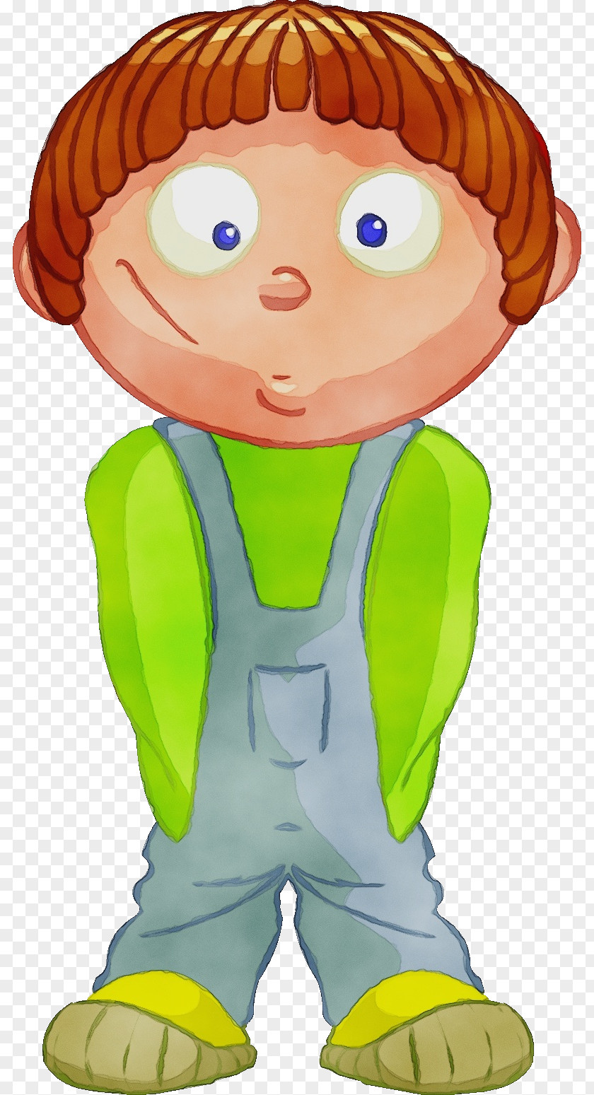 Style Child Background Green PNG