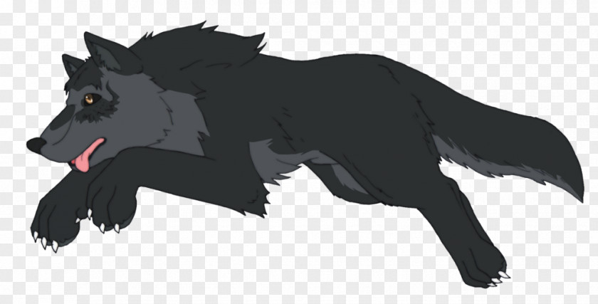 Wolf Cartoon Dog Puppy Drawing Eren Yeager Black PNG