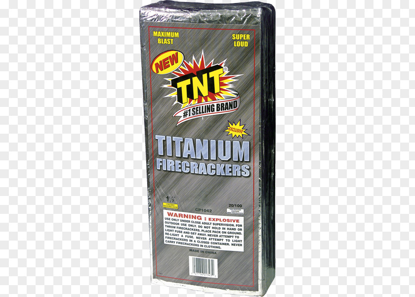 Fireworks Tnt Titanium Firecracker PNG