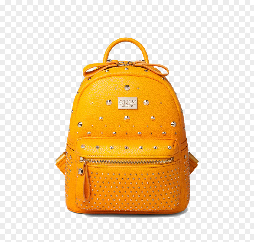 Lemon Yellow Backpack T-shirt Bag PNG