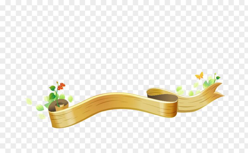 Ribbons And Grass Ribbon Heart PNG