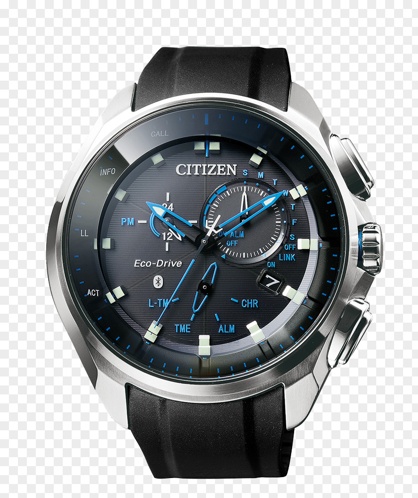 Watch Eco-Drive Citizen Holdings Smartwatch Chronograph PNG