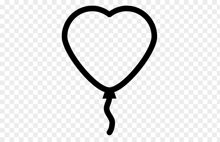Balloon Heart Clip Art PNG